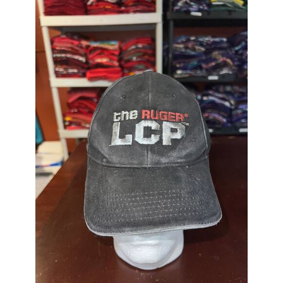 Ruger Hat The Ruger LCP Promo Black Gray Faded Cap Headwear - Picture 1 of 8